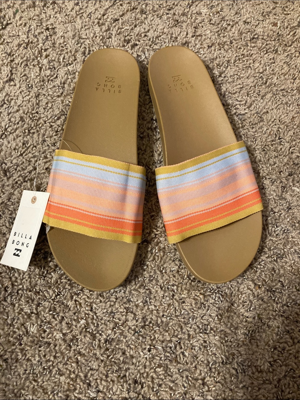 Billabong Buena Vista Multicolor Slide Sandal